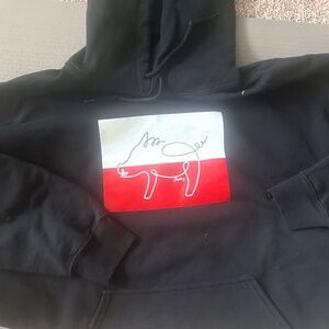 Woo Pig Black Hoodie